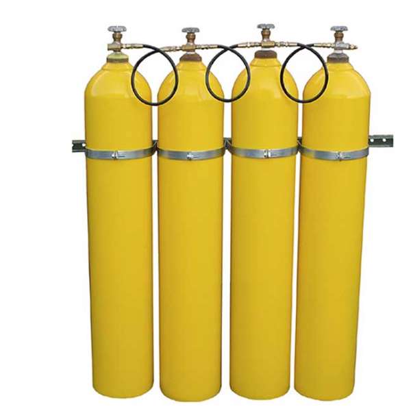 Sistema de cascada de aire comprimido de 4 tanques de 4,500 psi